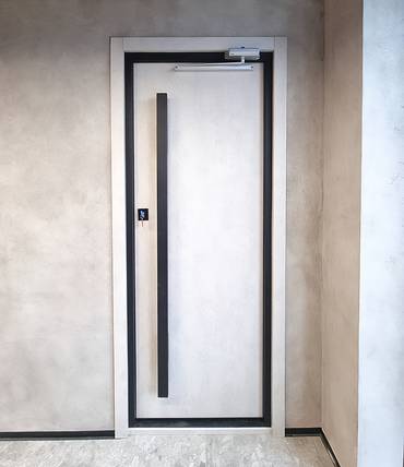 Дверь МДФ с длинными ручками